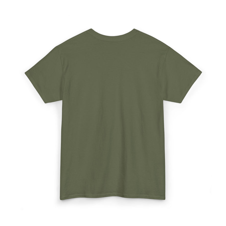 EMBROIDERED MILITARY GREEN TSHIRT