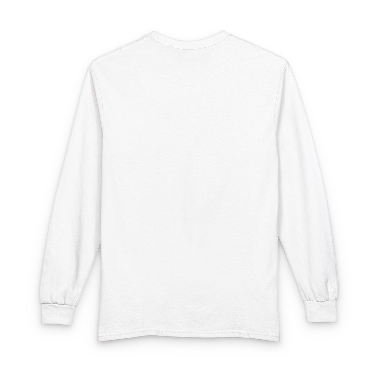 BLACK PRINTED WHITE LONG SLEEVE