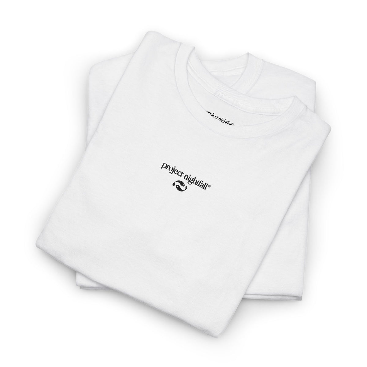 BLACK EMBROIDERED WHITE TSHIRT