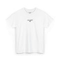 BLACK EMBROIDERED WHITE TSHIRT