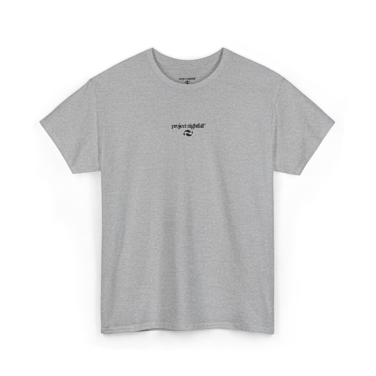 EMBROIDERED ANTHRACITE TSHIRT