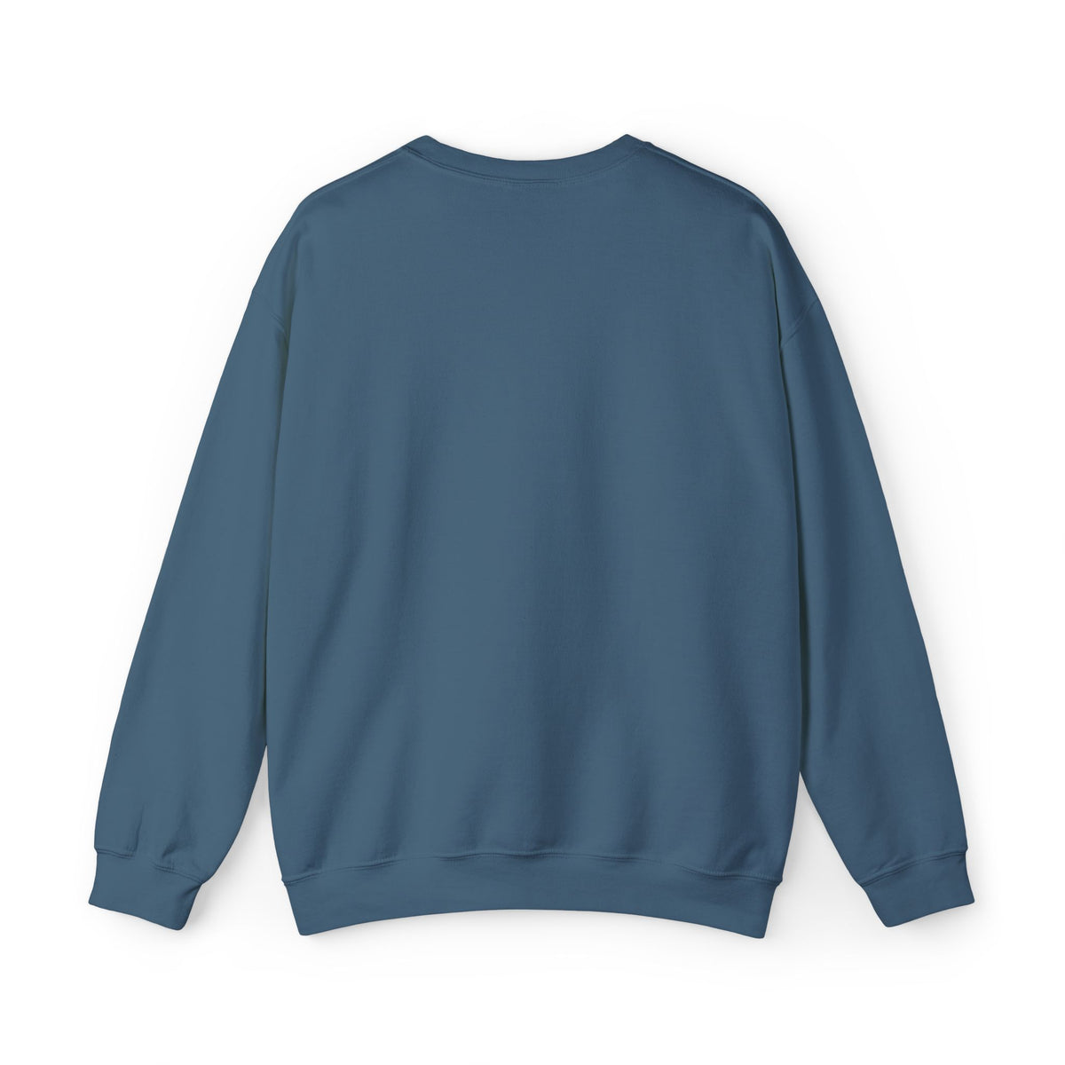 EMBROIDERED INDIGO SWEATSHIRT