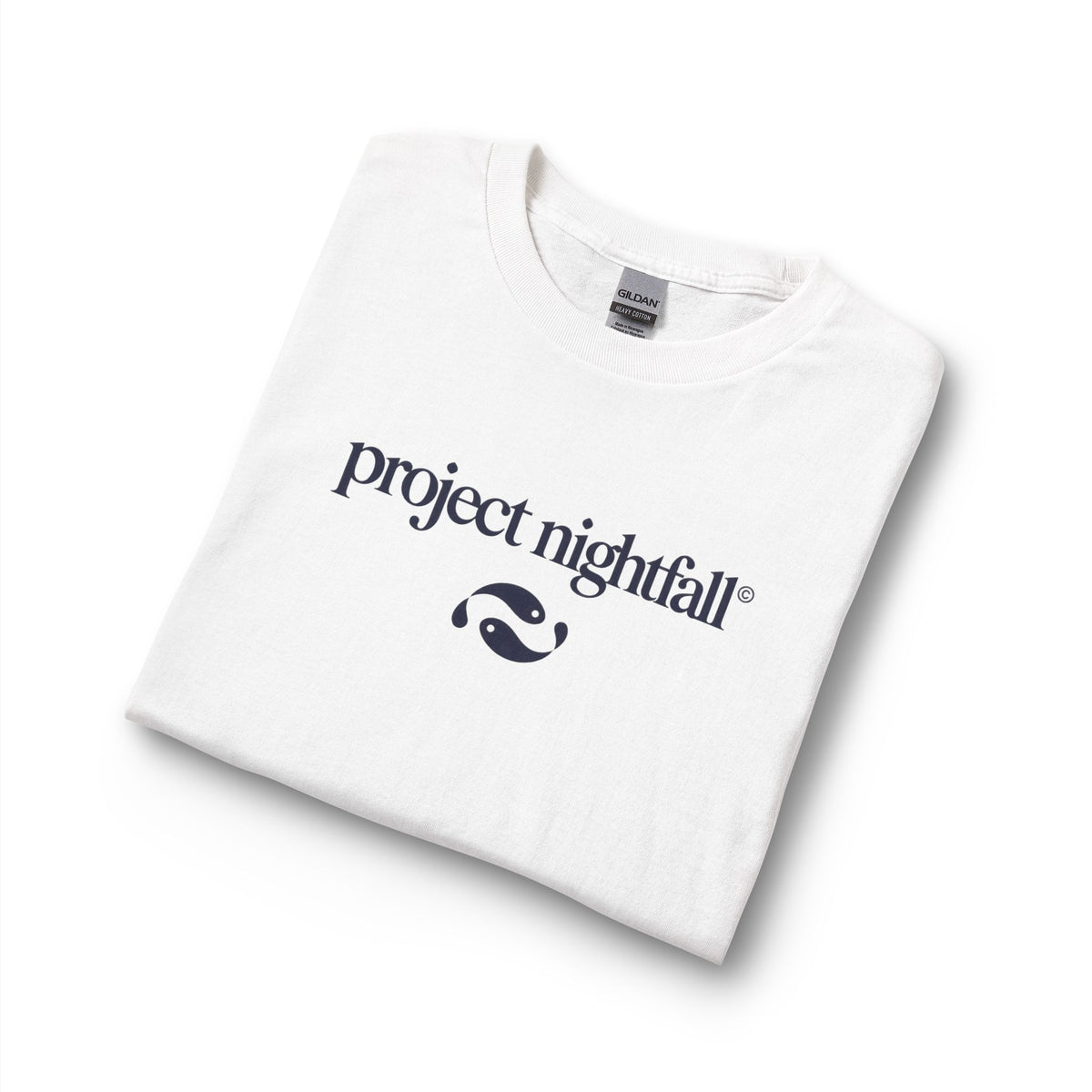BLUE PRINTED WHITE LONG SLEEVE