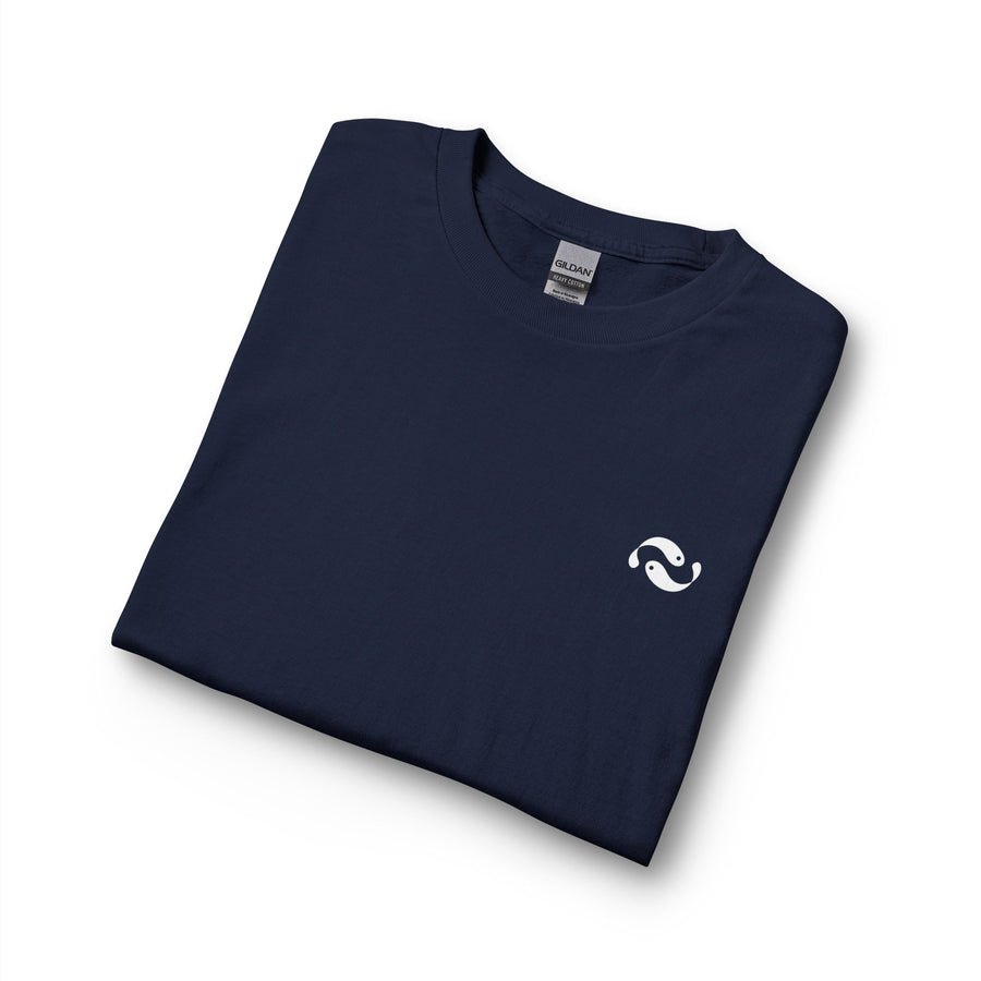 PRINTED SIDE NAVY LONG SLEEVE