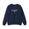 EMBROIDERED NAVY SWEATSHIRT