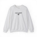 black embroidered ash Sweatshirt