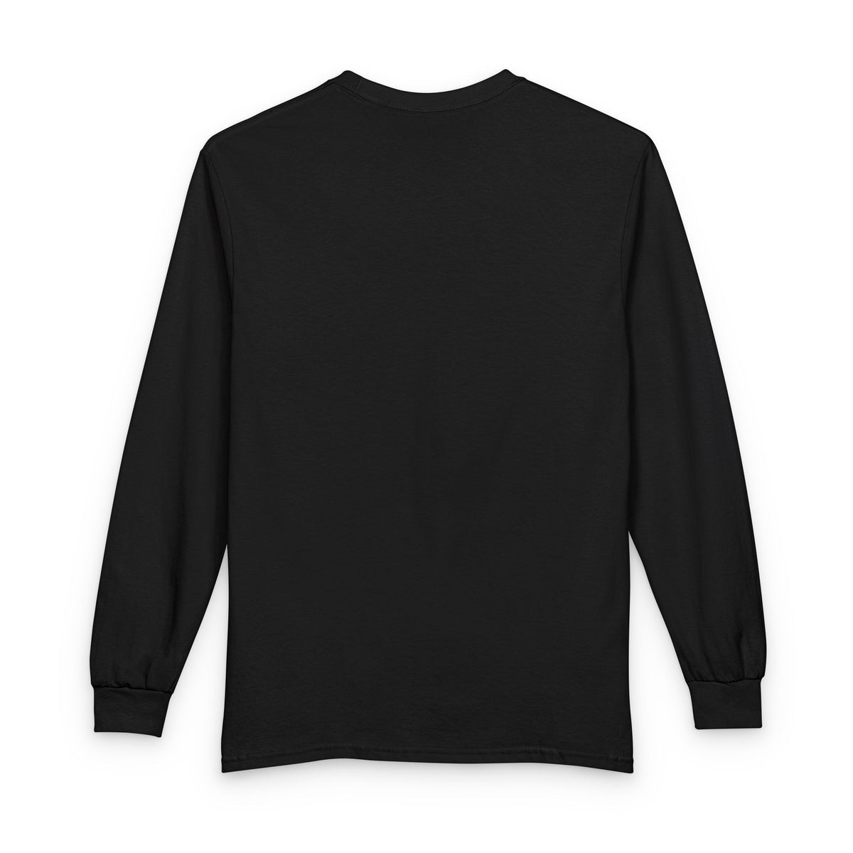 PRINTED SIDE BLACK LONG SLEEVE