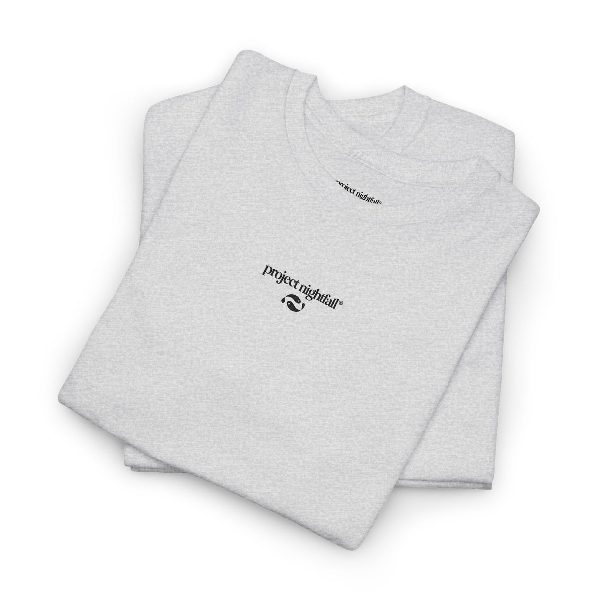 EMBROIDERED ASH TSHIRT