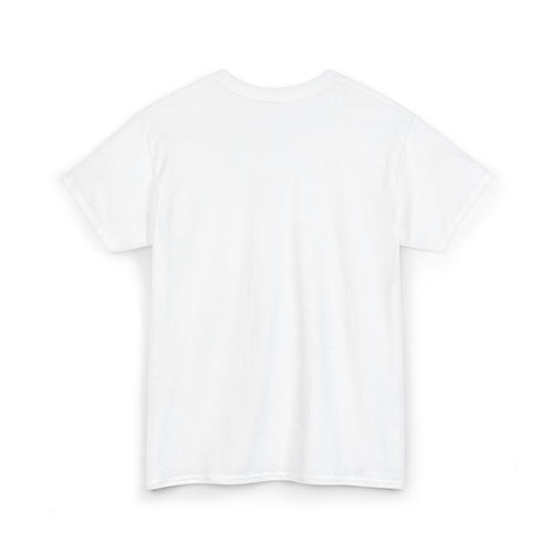 BLUE EMBROIDERED WHITE TSHIRT