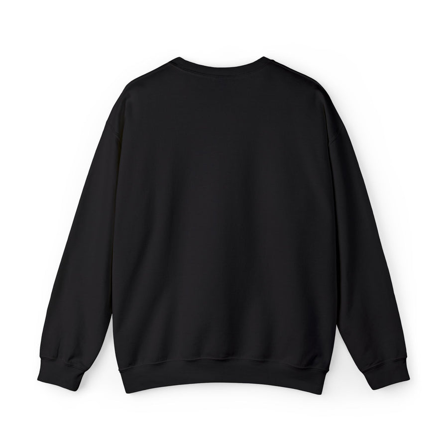embroidered white logo black Sweatshirt