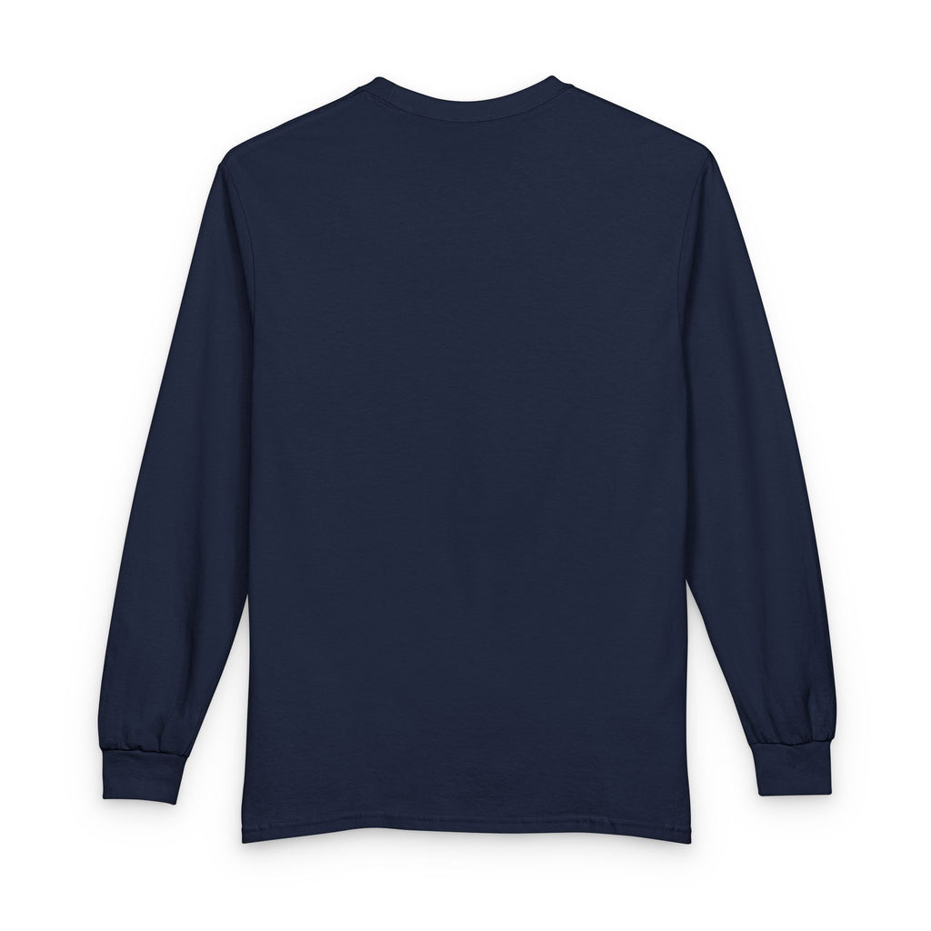 PRINTED SIDE NAVY LONG SLEEVE