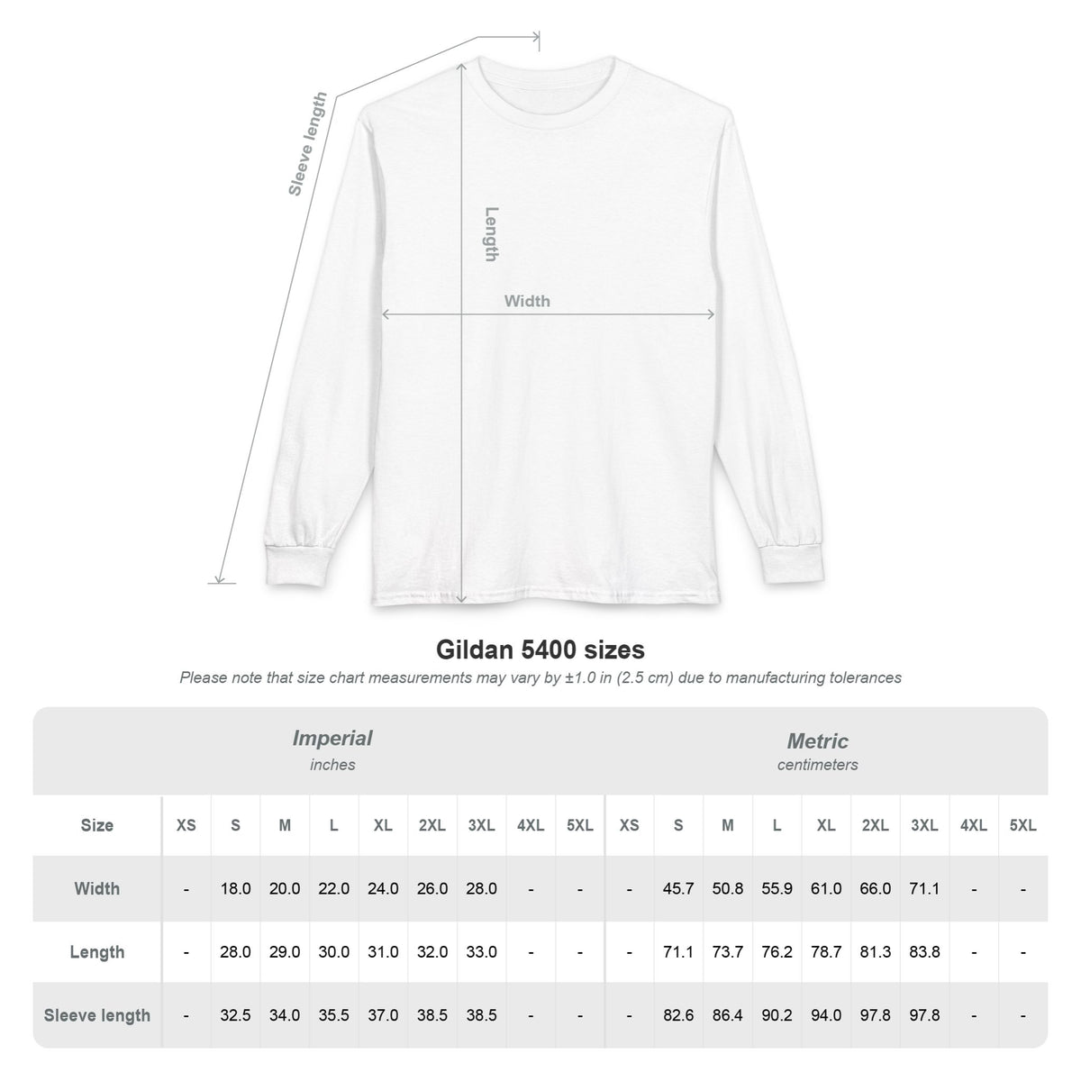 BLUE PRINTED WHITE LONG SLEEVE