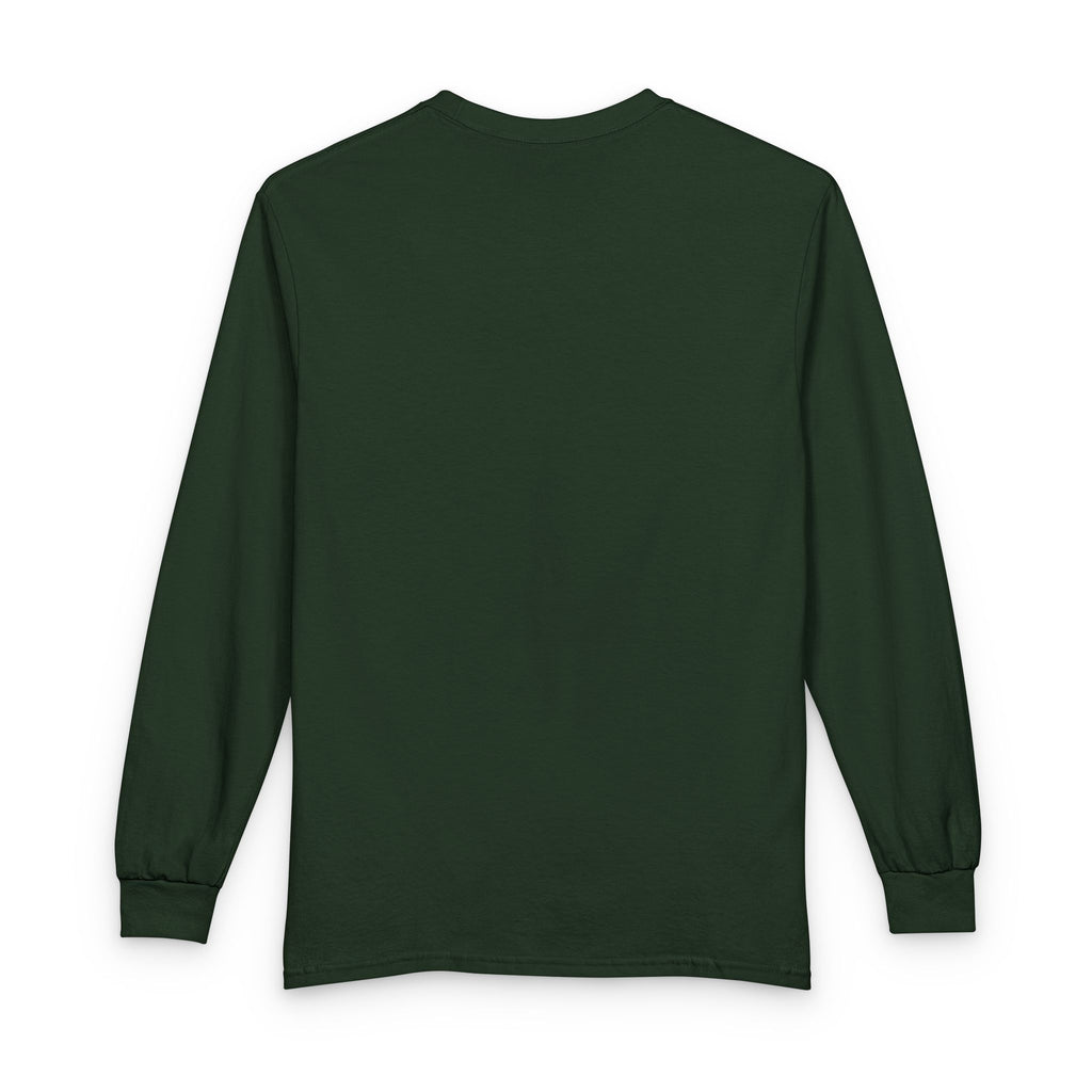 PRINTED DARK GREEN LONG SLEEVE