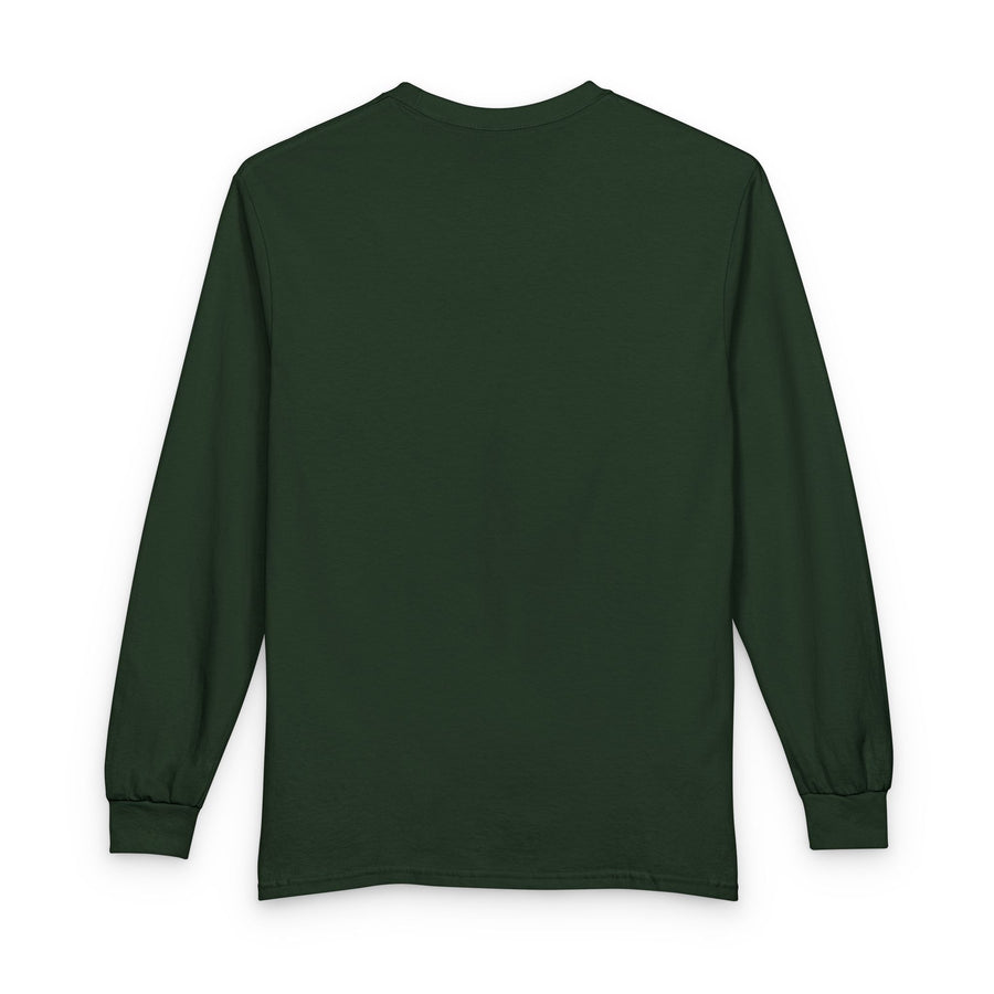 PRINTED DARK GREEN LONG SLEEVE