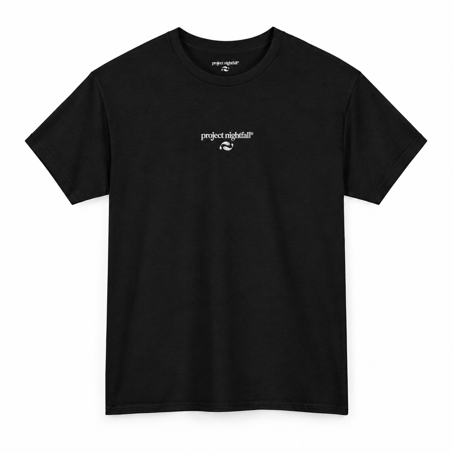 EMBROIDERED BLACK TSHIRT