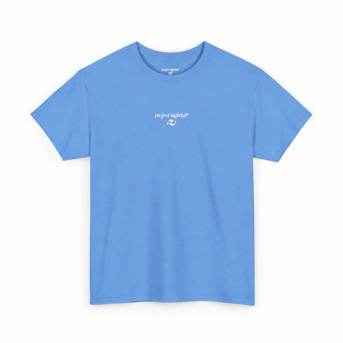 EMBROIDERED CAROLINA BLUE TSHIRT