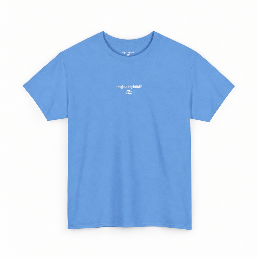 EMBROIDERED CAROLINA BLUE TSHIRT