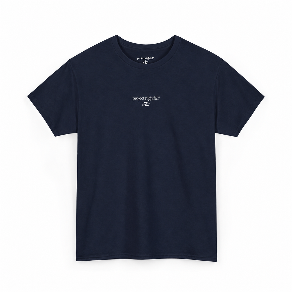 EMBROIDERED MIDNIGHT NAVY TSHIRT