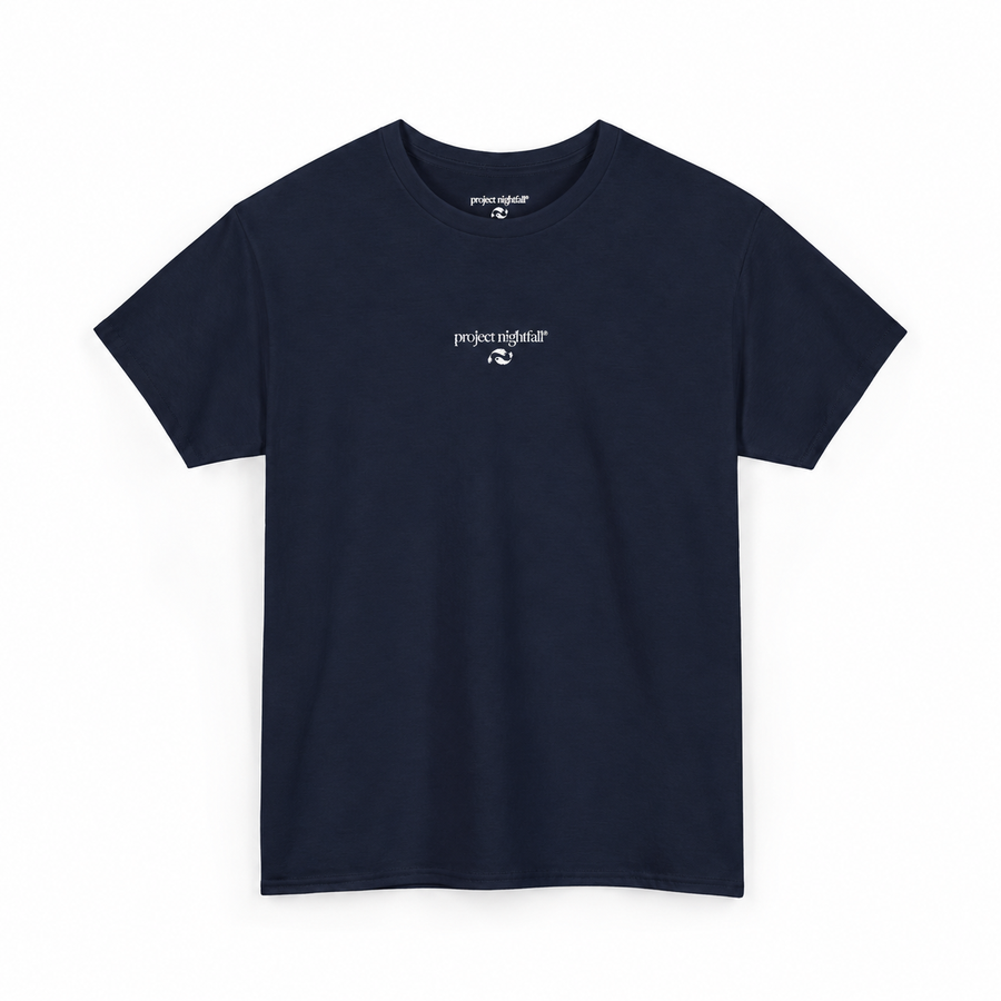 EMBROIDERED MIDNIGHT NAVY TSHIRT