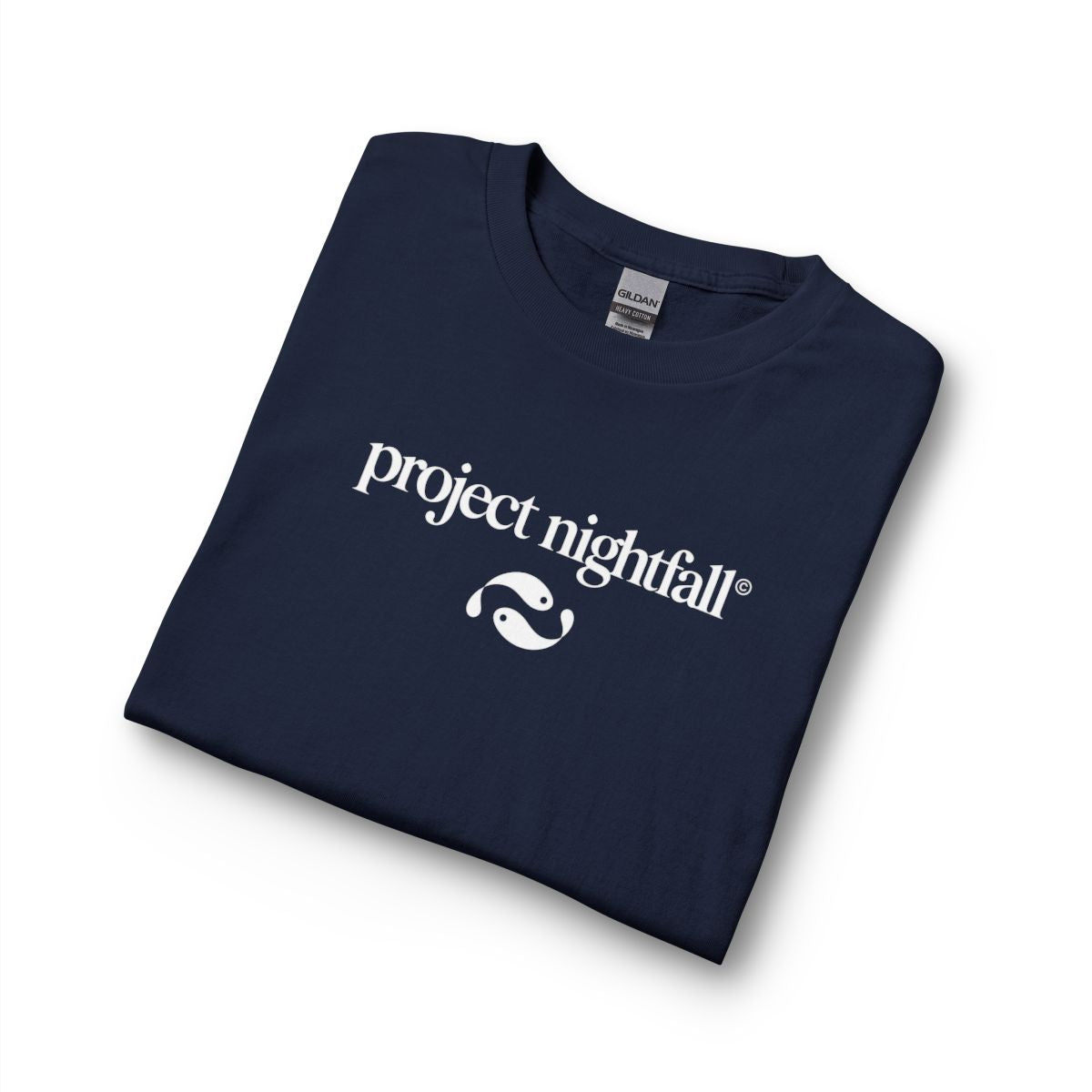 PRINTED NAVY LONG SLEEVE
